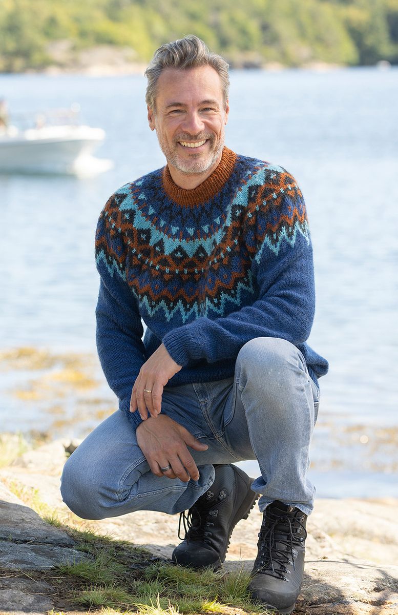 Kraft Genser Marine fra Viking