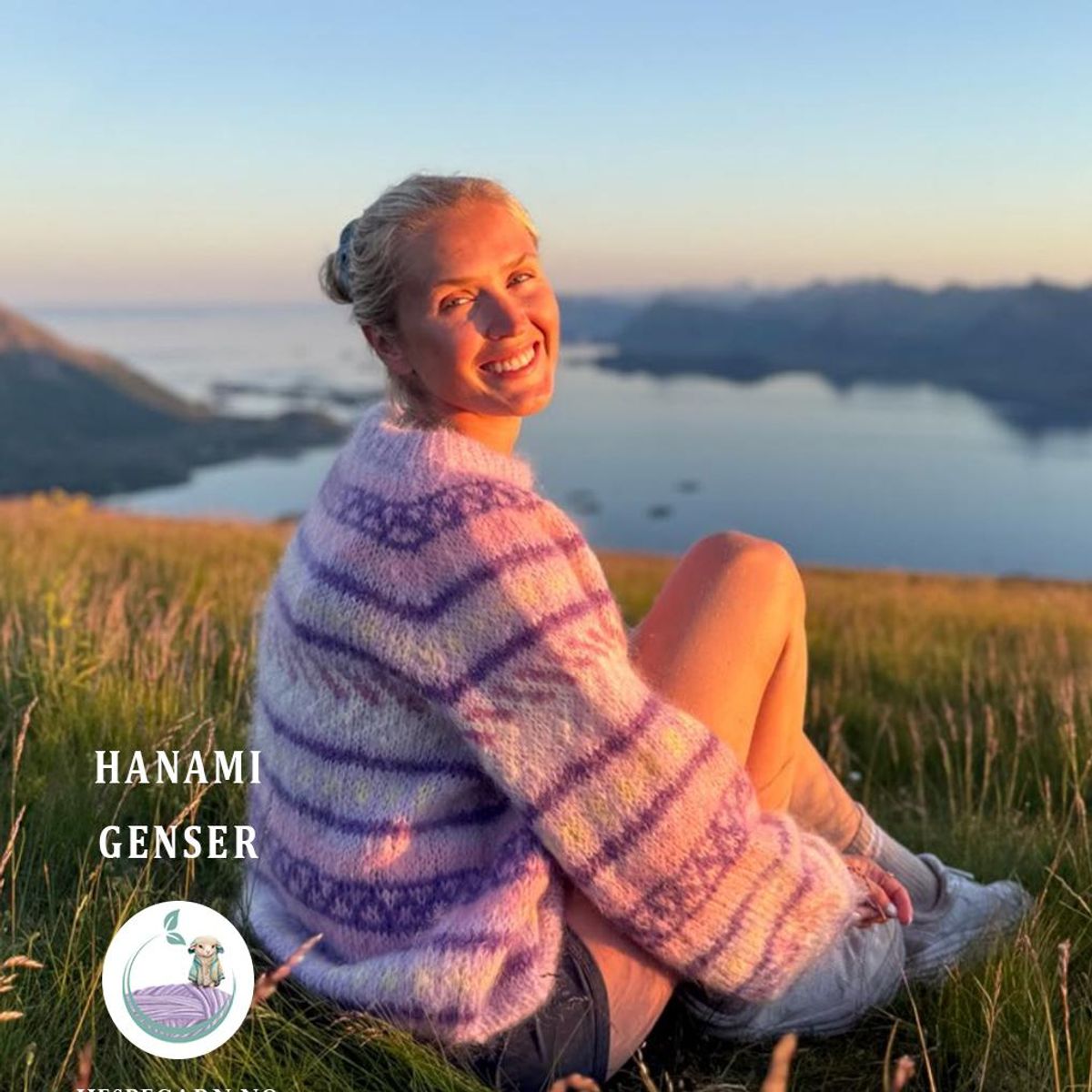 Hanami Raglan Lavendel fra HoY